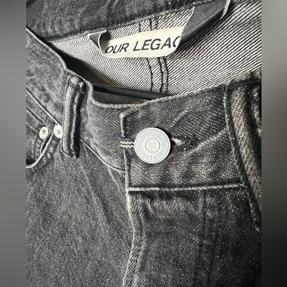 Our Legacy Grey Zero Cut denim jeans - Picture 5 of 6